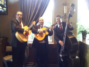 imagae of Trio Fabuloso Trio at Family Birthday event.