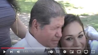 image of surprise Mariachi for dad at the park